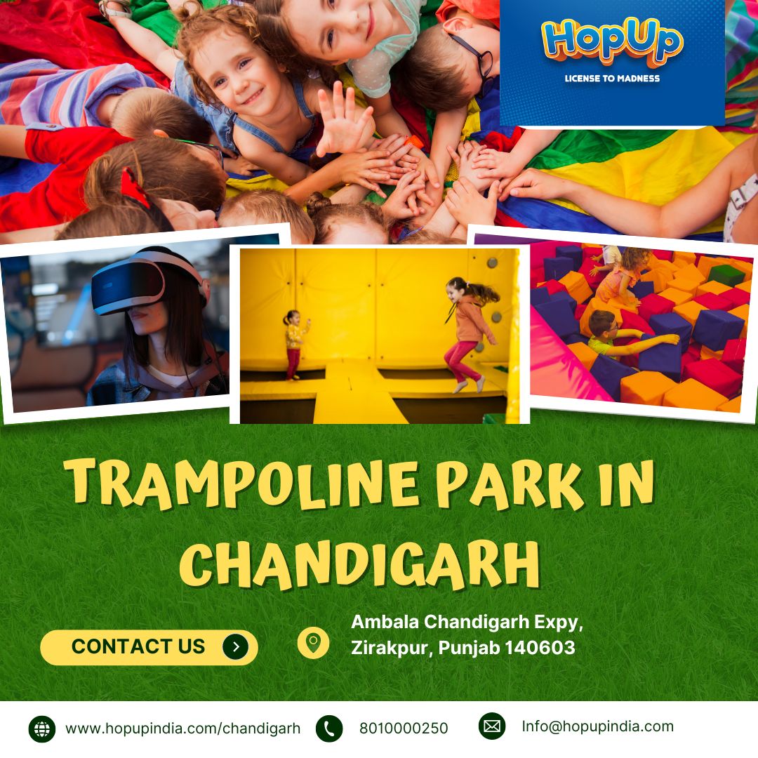 Jump Into Fun: The Best Trampoline Park in Chandigarh